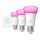 Inteligentne oświetlenie Philips Hue Zestaw startowy White and color ambiance 3xE27 1055lm